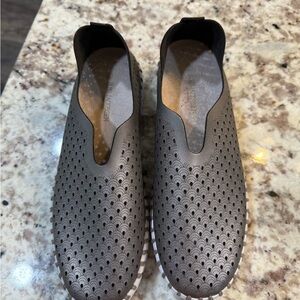 Men's Gray Slip-On Shoes